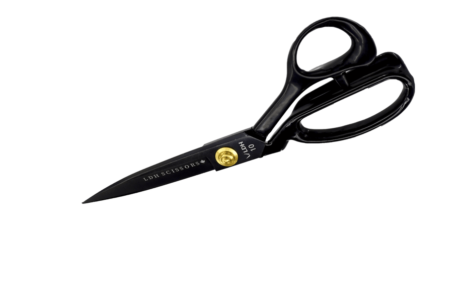 LDH Scissors - LEFT HANDED Midnight Edition Tailor's Shears 10"