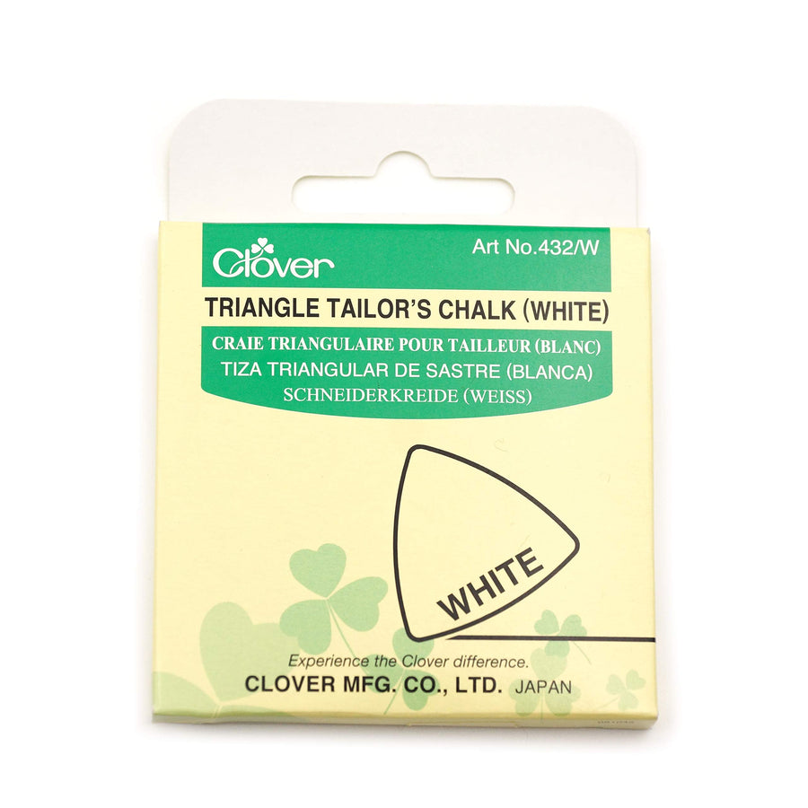 Clover Triangle Tailor's Chalk - 3 colours