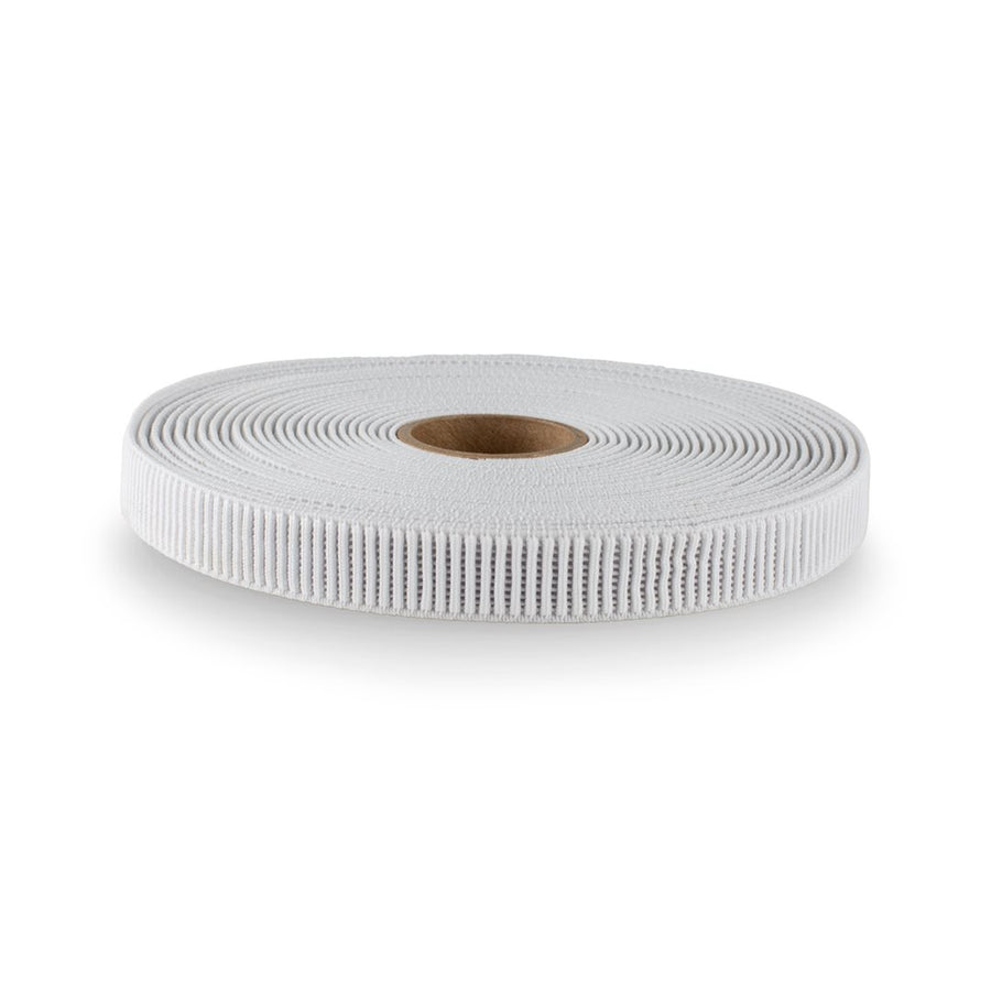 Non-roll ribbed elastic 12mm - 0.25m