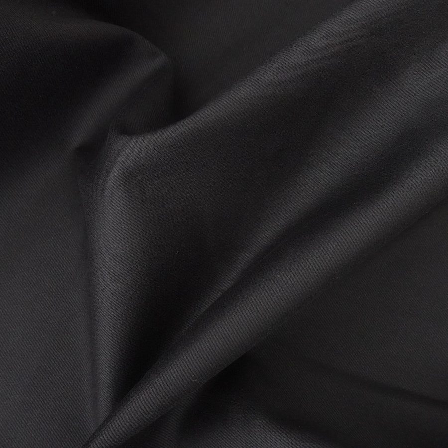 Rigid Denim 11.5oz 100% cotton - Solid Black 0.5m
