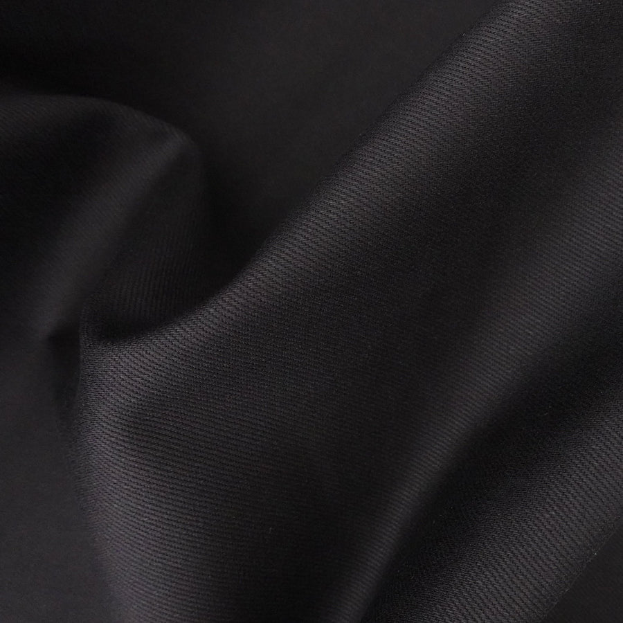 Stretch Denim 11oz 98% cotton / 2% spandex - Solid Black 0.5m