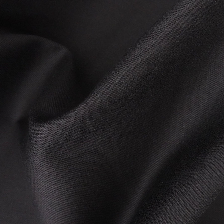 Rigid Denim 11.5oz 100% cotton - Solid Black 0.5m