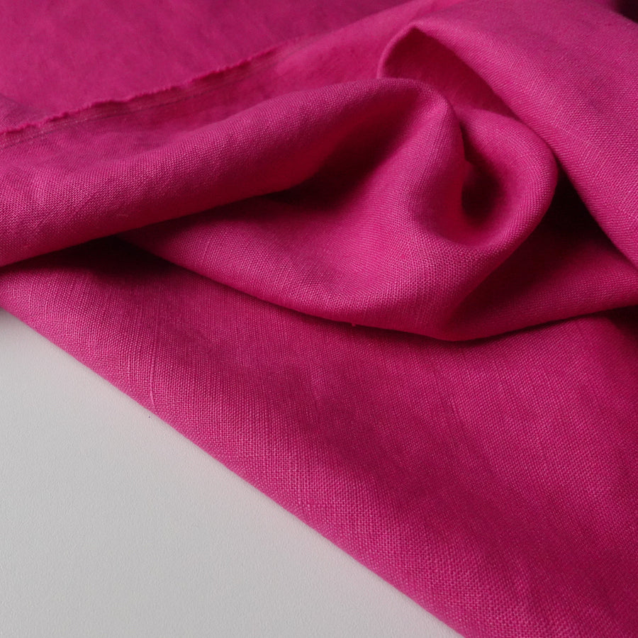 Linen - 200gsm Hot Pink 0.5m