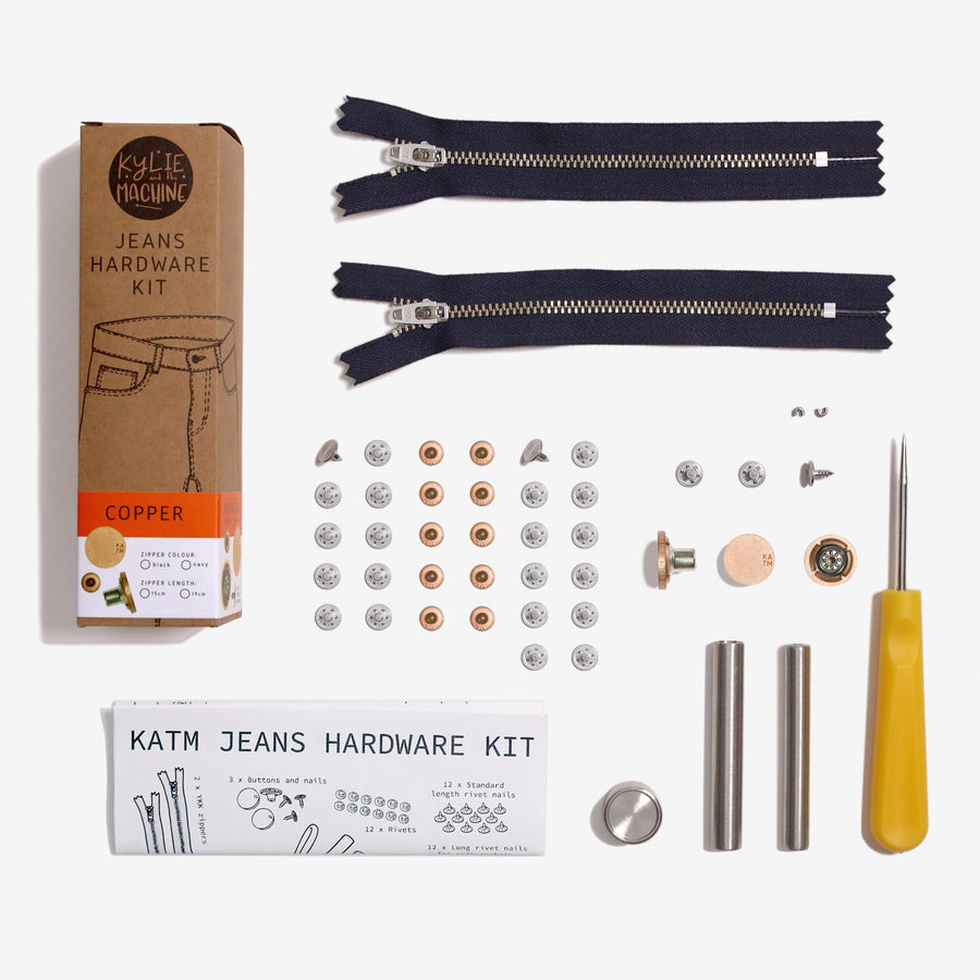 KATM Jeans Hardware - Copper - Full Kit V2.0