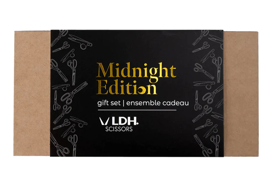 LDH Scissors Gift Pack - Midnight Edition with 8" Shears