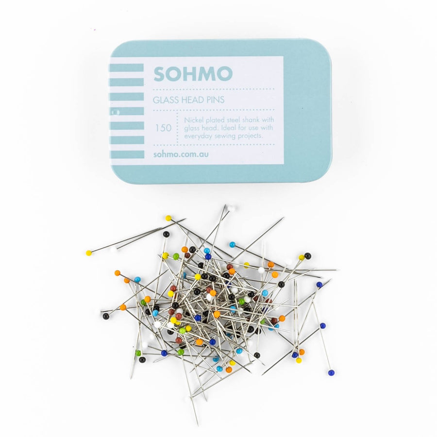 SOHMO - Glass head pins (150)