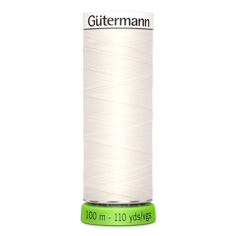 Gütermann RPET thread - 111 Off white 100m