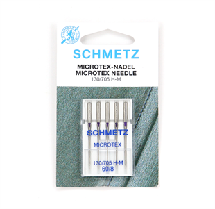 Schmetz machine needles - Microtex size 60